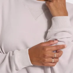 Sedona Crew | Suede -Fashifyer Sales Store VW278SUE SP23 W ECOMM FLEECE DETAIL 8501 1x1 4d93537c 10a7 4f96 b51f 405001bea634