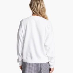Sedona Crew | White -Fashifyer Sales Store VW278WHT FA23 W ECOMM fleece BACK TOPS 8