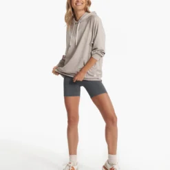 Halo Oversized Hoodie | Oyster Heather -Fashifyer Sales Store VW279HOY SP23 W ECOMM FLEECE FULL 1720 1x1 d2059ebc 1c2a 4fb2 8bdc 0042baa2eda1