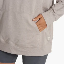 Halo Oversized Hoodie | Oyster Heather -Fashifyer Sales Store VW279HOY SP23 W ECOMM FLEECE FULL 1724 1x1 5103d429 a3ae 4795 82a0 d3e0f5fcd165