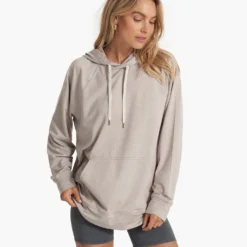 Halo Oversized Hoodie | Oyster Heather