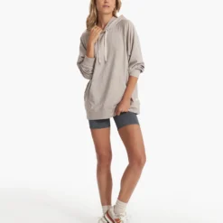 Halo Oversized Hoodie | Oyster Heather -Fashifyer Sales Store VW279HOY SP23 W ECOMM FLEECE TOPS 1817 1x1 34bee7f8 8797 4585 a30a 38e25bc4fa8e