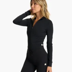 New Arrival -Fashifyer Sales Store VW287BLK FA23 W ECOMM fleece FRONT ALT TOPS 13