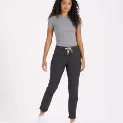 Womens Ripstop Pant - Long | Charcoal -Fashifyer Sales Store VW401 LCCL 5