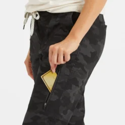 Womens Ripstop Pant | Black Camo -Fashifyer Sales Store VW401BCM 5