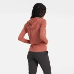 Halo Performance Hoodie | Cinnamon Heather -Fashifyer Sales Store VW401CCL 0809