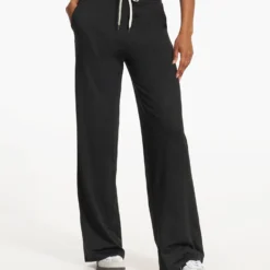 Halo Essential Wideleg - Long | Black Heather