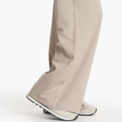 Halo Essential Wideleg | Dark Salt Heather -Fashifyer Sales Store VW4023HDA FA23 W ECOMM PANTS DETAIL 7