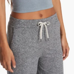 Halo Essential Wideleg | Heather Grey -Fashifyer Sales Store VW4023HTG FA23 W ECOMM PANTS DETAIL 7