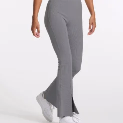 Lux Rib Split Bootcut | Heather Grey 8 Lux Rib Split Bootcut | Heather Grey -Fashifyer Sales Store VW4042HTG SP23 W ECOMM BOTTOM 6460 1x1 7366a1e0 1d6b 45dd 9897 774f7504d3e4