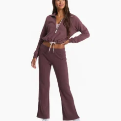 Sedona Wideleg Sweatpant | Chestnut -Fashifyer Sales Store VW4044CHN FA22 W ECOMM FULL 6961 1x1 133073b4 629f 4aa5 8ac1 e0480faef911