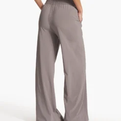 Villa Wideleg | Smoke -Fashifyer Sales Store VW4047SMK FA23 W ECOMM PANTS FRONT ALT BOTTOMS 6