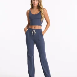 Halo Wide Leg Flare | Azure Heather 12 Halo Wide Leg Flare | Azure Heather -Fashifyer Sales Store VW425HAZ SP23 W ECOMM PANTS FULL 00758 1x1 a3e0f397 c358 487b 813e 639b8d184b35