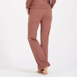 Halo Wide Leg Flare Pant | Terracotta Heather -Fashifyer Sales Store VW425HTE 3