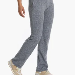 Halo Wide Leg Flare Pant | Heather Grey -Fashifyer Sales Store VW425HTG SP21 W ECOMM BOTTOM 3929