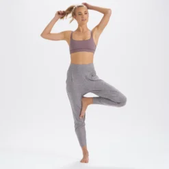 Lux At Ease Pant | Clay Heather -Fashifyer Sales Store VW427HCA 5