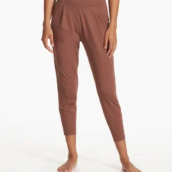 Lux At Ease Pant | Hazelnut Heather