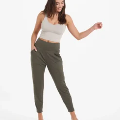 Lux At Ease Pant | Oregano Heather -Fashifyer Sales Store VW427HOR 6065