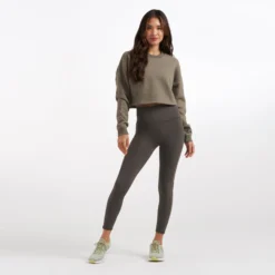 Restore Crop Crew | Light Oregano 11 Restore Crop Crew | Light Oregano -Fashifyer Sales Store VW446ORE 1462