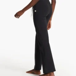 Daily Wideleg - Long | Black -Fashifyer Sales Store VW489 LBLK FA23 W ECOMM PANTS BACK BOTTOMS 6