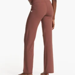 Daily Wideleg - Long | Hazelnut -Fashifyer Sales Store VW489 LHZN FA23 W ECOMM PANTS BACK BOTTOMS 5