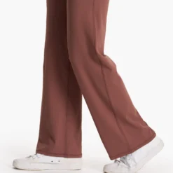 Daily Wideleg - Short | Hazelnut -Fashifyer Sales Store VW489 SHZN FA23 W ECOMM PANTS DETAIL 8