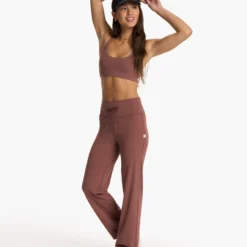 Daily Wideleg - Short | Hazelnut -Fashifyer Sales Store VW489 SHZN FA23 W ECOMM PANTS FULL 3