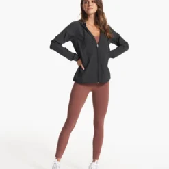 Womens Outdoor Trainer Shell | Black Heather -Fashifyer Sales Store VW501HBK FA23 W ECOMM jackets FULL ALT 6