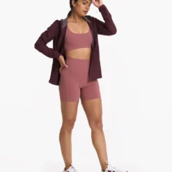 Womens Outdoor Trainer Shell | Ruby Linen Texture -Fashifyer Sales Store VW501RBT 0679