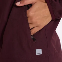 Womens Outdoor Trainer Shell | Ruby Linen Texture -Fashifyer Sales Store VW501RBT 0690