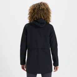 Womens Palisades Rain Jacket | Black -Fashifyer Sales Store VW513BLK 4