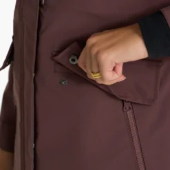 Womens Palisades Rain Jacket | Chestnut -Fashifyer Sales Store VW513CHN 1831