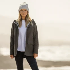 Womens Palisades Rain Jacket | Dark Oregano -Fashifyer Sales Store VW513DOR