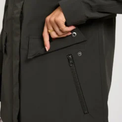 Womens Palisades Rain Jacket | Dark Oregano -Fashifyer Sales Store VW513DOR 7 f4d0e5ef 1acb 4769 b457 428f3026820f