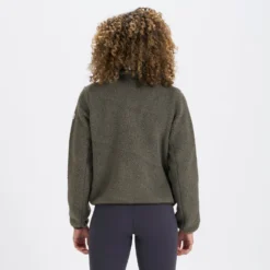 Womens Alpine Sherpa Jacket | Oregano -Fashifyer Sales Store VW516ORE 3