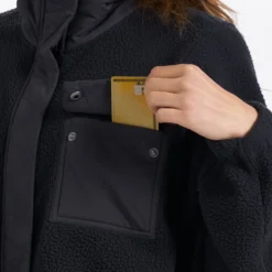 Utility Sherpa Jacket | Black 9 Utility Sherpa Jacket | Black -Fashifyer Sales Store VW524BLK 4 64881661 25d1 45e0 bf50 318610e1632d