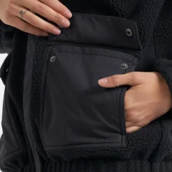 Utility Sherpa Jacket | Black 10 Utility Sherpa Jacket | Black -Fashifyer Sales Store VW524BLK 5 7a590818 b42c 43fe a52f e3c59004f196