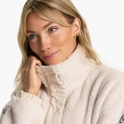 Cozy Sherpa Jacket | Dune -Fashifyer Sales Store VW530DUN FA23 M ECOMM jackets DETAIL 2