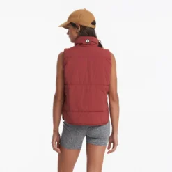 Canyon Insulated Vest | Currant -Fashifyer Sales Store VW533CUR 01456
