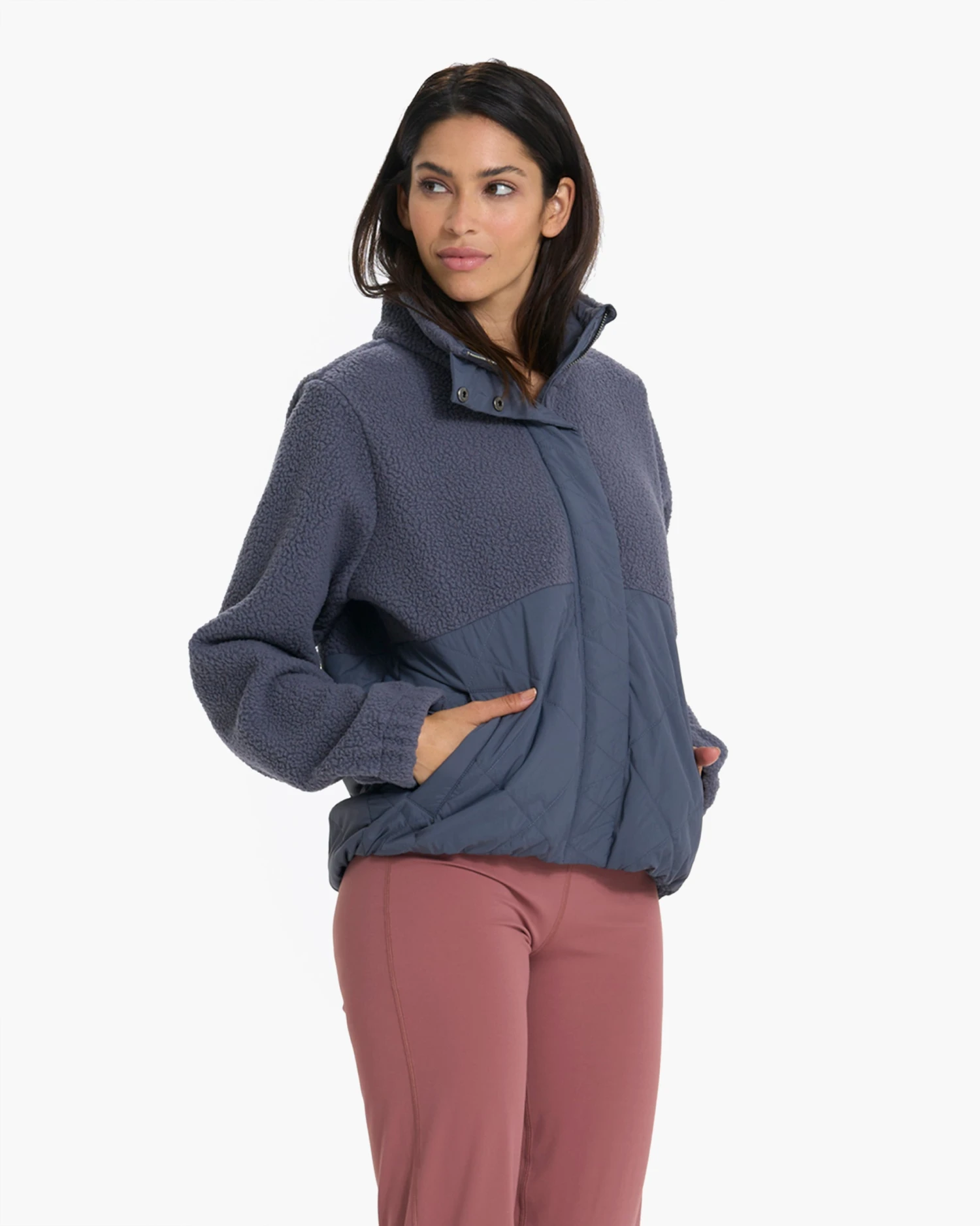 Highlands Sherpa Jacket | Azure 1 Highlands Sherpa Jacket | Azure