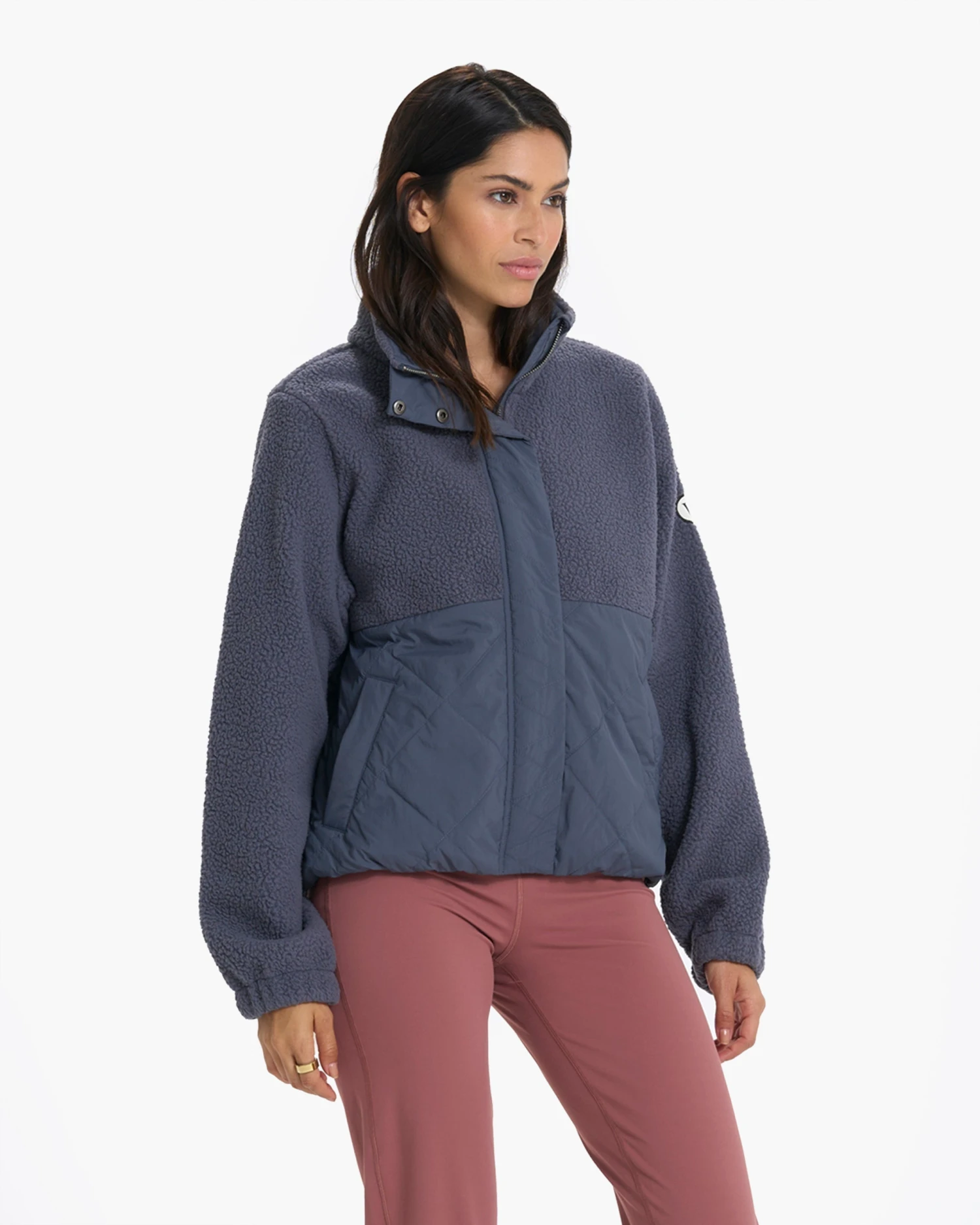 Highlands Sherpa Jacket | Azure 2 Highlands Sherpa Jacket | Azure - Image 2