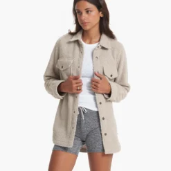 Sycamore Shirt Jacket | Dark Salt -Fashifyer Sales Store VW541DSA 01850