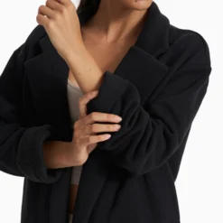 Restore Coat | Black -Fashifyer Sales Store VW569BLK SP23 W ECOMM FULL 3107 1X1 c5117b9e af4d 45de bb8d 999bc31a7b48