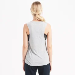 Layered Tank | Heather Grey -Fashifyer Sales Store VW949HTG 3