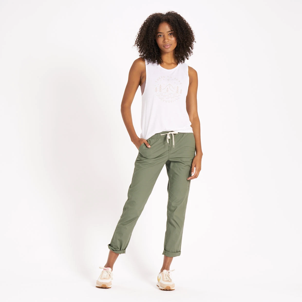 Trees To Seas Tank | White 2 Trees To Seas Tank | White - Image 2